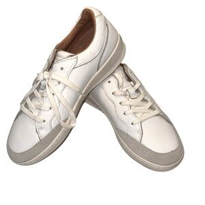 Arbor Collective Ethos Off White Leather Suede Sneakers Sz Men’s 6.5 Women’s 8